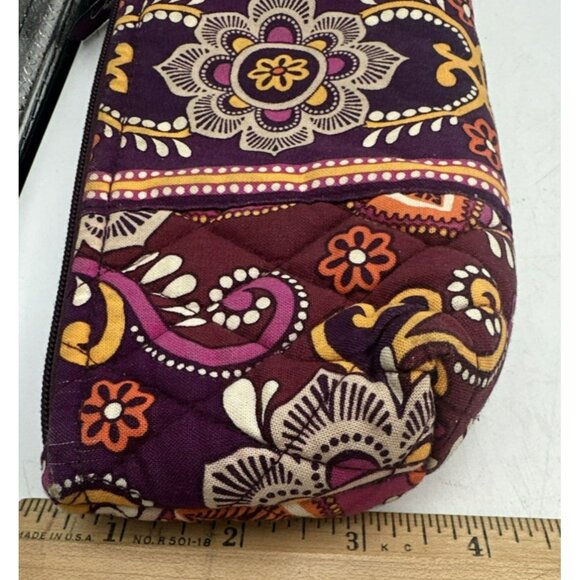 Vera Bradley Quilted Wallet Coin and Wallet Paisley Floral Purse - Picture 3 of 12
